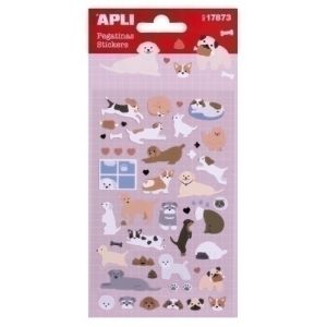 Imagen STICKERS APLI (17873) Bl.1h.PERROS