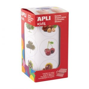 Gomets Apli Rollo 30H Arboles 33Mm 360 Uds. (20052)