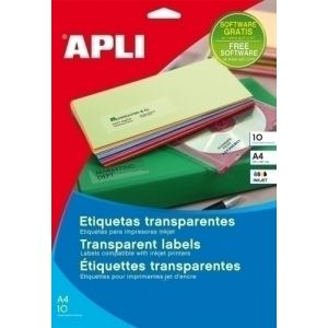 Imagen ETIQ.IMP.APLI 10967 10h A4 PLT 63,5x38,1