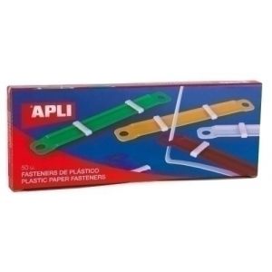 FASTENER APLI PLASTICO C/50