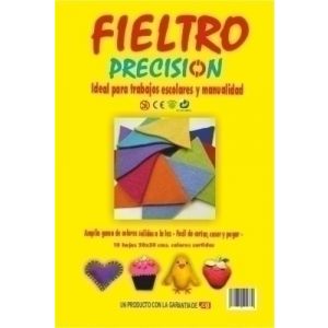 Imagen FIELTRO PRECISION 20x30 SURTIDO B/10