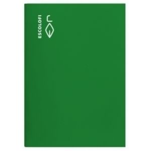 Imagen LIBRETA ESCOLOFI 4º 50h MILIM. 70g VERDE