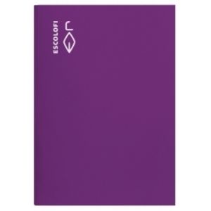 Imagen LIBRETA ESCOLOFI 4º 50h MILIM. 70g VIOLE