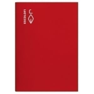 Imagen LIBRETA ESCOLOFI Fº 50h MILIM. 70g ROJO