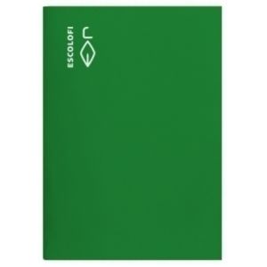 Imagen LIBRETA ESCOLOFI Fº 50h MILIM. 70g VERDE