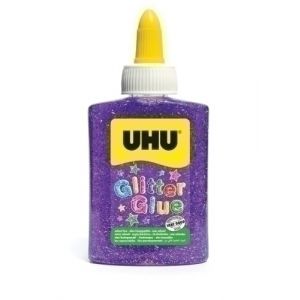 Imagen COLA GLITTER GLUE UHU B/88 ml MORADO