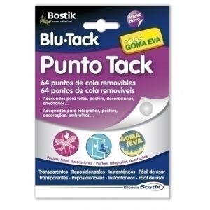 Imagen PUNTOS ADHESIVOS BLU-TACK PUNTO TACK(64)