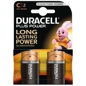 Imagen PILAS DURACELL C PLUS (MN1400-LR14) B/2