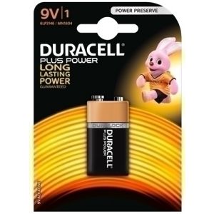 Imagen PILAS DURACELL 9V PLUS(MN1604-6LR61) B/1