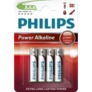 Imagen PILAS PHILIPS LR03 SUPER ALCALINA B/4