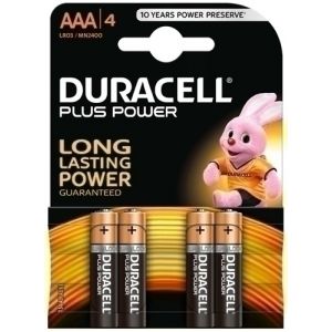 Imagen PILAS DURACELL AAA PLUS (MN2400-LR03) B4