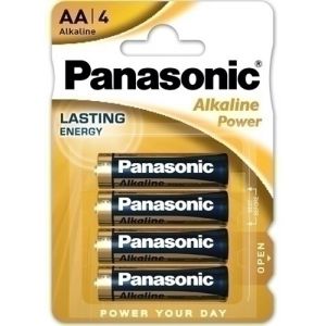 Imagen PILAS PANASONIC ALKALINE AA LR06 B/4