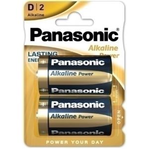 Imagen PILAS PANASONIC ALKALINE LR20 B/2