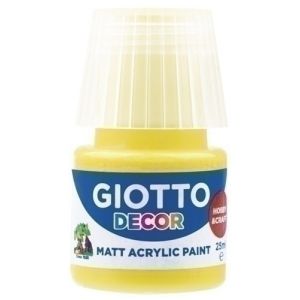 PINTURA ACRIL.GIOTTO 25 ml AMARILLO