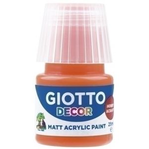PINTURA ACRIL.GIOTTO 25 ml NARANJA