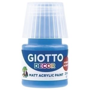 PINTURA ACRIL.GIOTTO 25 ml AZUL CYAN