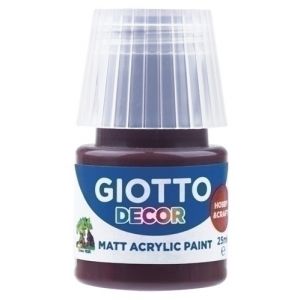 PINTURA ACRIL.GIOTTO 25 ml SEPIA