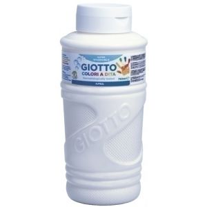 Imagen PINTURA DEDOS GIOTTO 750 ml BLANCO