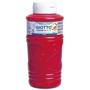 PINTURA DEDOS GIOTTO 750 ml ROJO