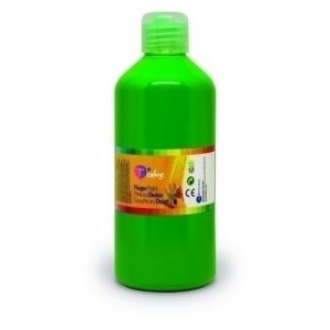 PINTURA de DEDOS TCOLORS 500 ml (botella) VERDE