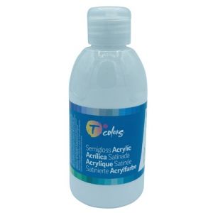 Pintura Acril.Tcolors 250 Ml Blanco