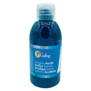 Pintura Acril.Tcolors 250 Ml Negro