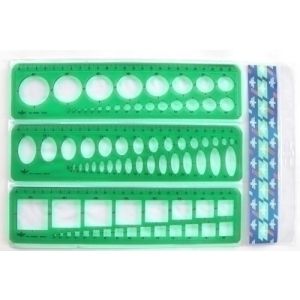 PLANTILLAS ESCOLAR JUEGO-3 SURTID R-C-E*