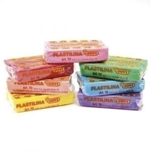 PLASTILINA JOVI 70 PAST. NARANJA C/30
