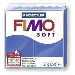 Imagen PASTA MODELAR FIMO SOFT AZUL BRILL. 57GR