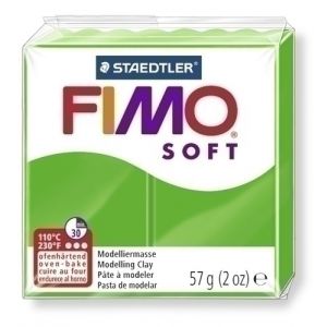 PASTA MODELAR FIMO SOFT VERDE TROP. 57GR