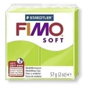 Imagen PASTA MODELAR FIMO SOFT VERDE MANZANA 57