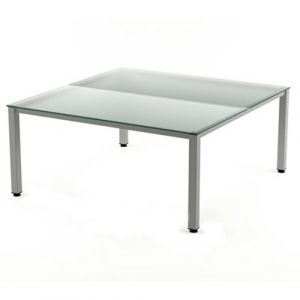 MESA ROCADA EXECUTIVE 160x163 AL/CRISTAL