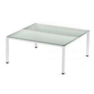 MESA ROCADA EXECUTIVE 163x360 BL/CRISTAL