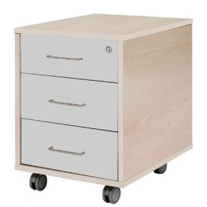 CAJONERA ROCADA 3 CAJONES HAYA/GRIS