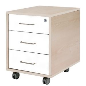 CAJONERA ROCADA 3 CAJONES HAYA/BLANCO