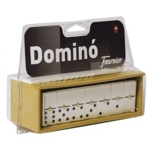 JUEGO DOMINO CAJA PLASTICO