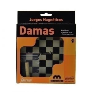 JUEGO MAGNETICO DAMAS 16 Cmts