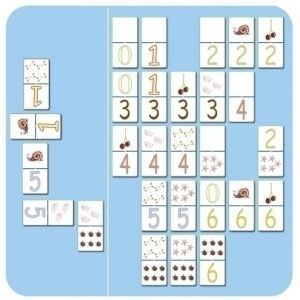 Imagen JUEGO KLUGER DOMINO NUMEROS