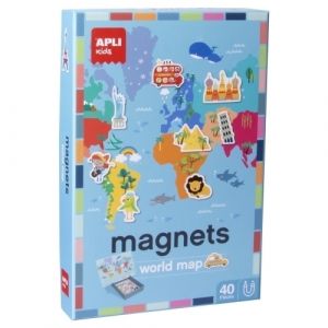 Imagen JUEGO MAGNETICO APLI MAPA MUNDI 40