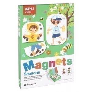 Imagen JUEGO MAGNETICO APLI ESTACIONES 24 PIEZA