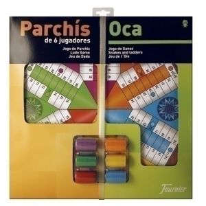 JUEGO PARCHIS OCA 6 JUGADO40 Cm + FICHAS