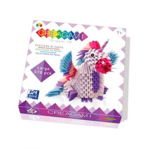 Kit Oxford Creagami Origami 3D Unicornio