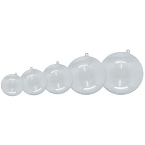 Imagen BOLA DE PLASTICO CRISTAL NIEFENVER 8CM P