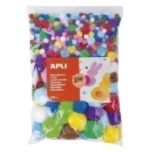 Imagen POM POM APLI COLORES B/500