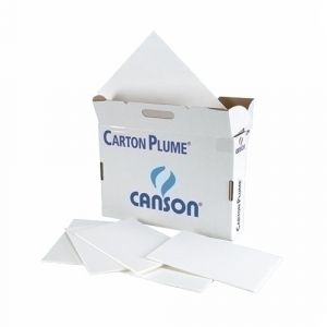 Imagen CARTON PLUMA CANSON BLANCO  3 mm 50x70