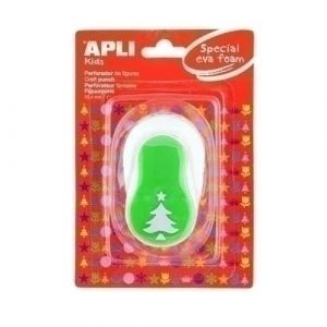 TALADRO GOMA EVA APLI ARBOL VERDE