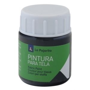PINTURA TELA PAJARITA 25 ml NEGRO T-02