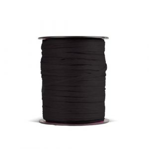 Rafia Cinta De 3,5 Mm Rollo De 100 M Negro