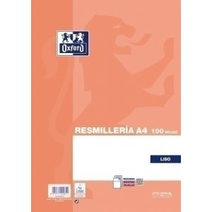 Imagen PAPEL OXFORD A4 100h LISO NARANJA