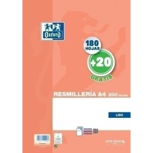 Imagen PAPEL OXFORD A4 200h LISO NARANJA